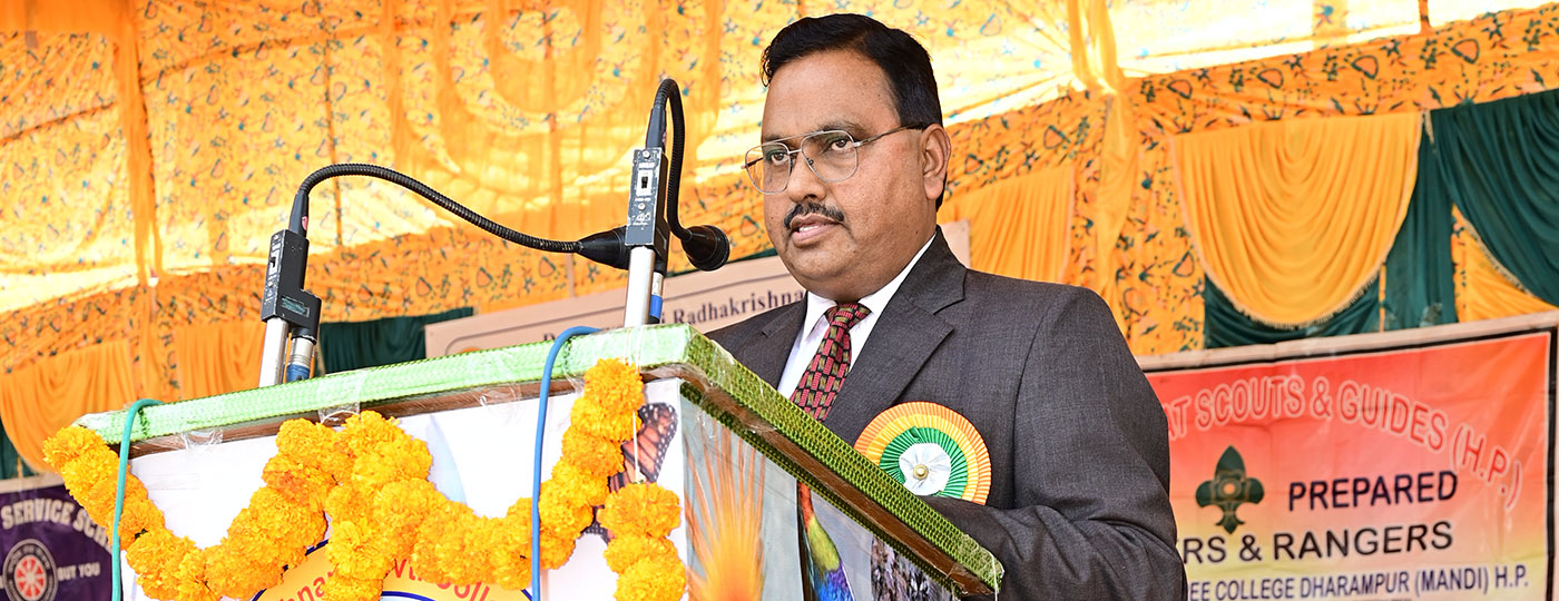 Dr. Sarvepalli Radhakrishnan Govt. Degree College, Dharampur, Distt. Mandi