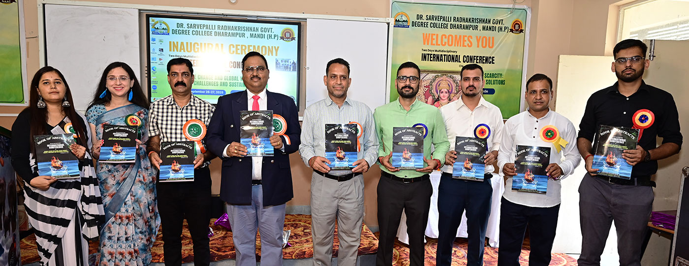 Dr. Sarvepalli Radhakrishnan Govt. Degree College, Dharampur, Distt. Mandi